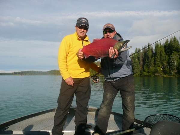 Fishing on the Kenai River